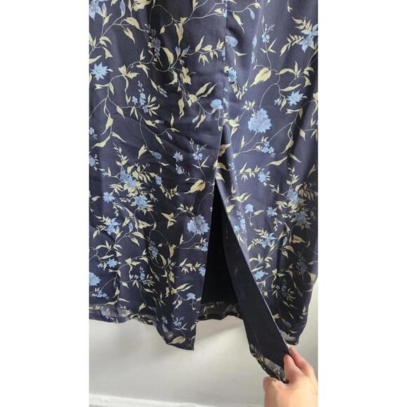 Old Navy Skirt Womens Floral Lined Side Zip Hook Spring Summer Acubi Floral - Picture 4 of 6